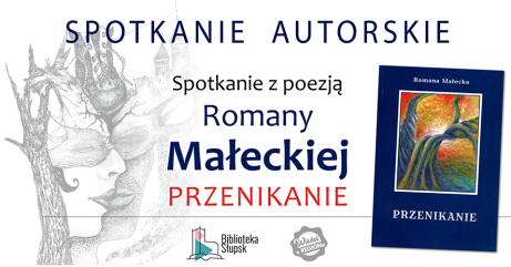 plakat informacyjny dot. spotkania z Romaną Małecką