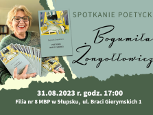 Spotkanie poetyckie z Bogumiłą Żongołłowicz